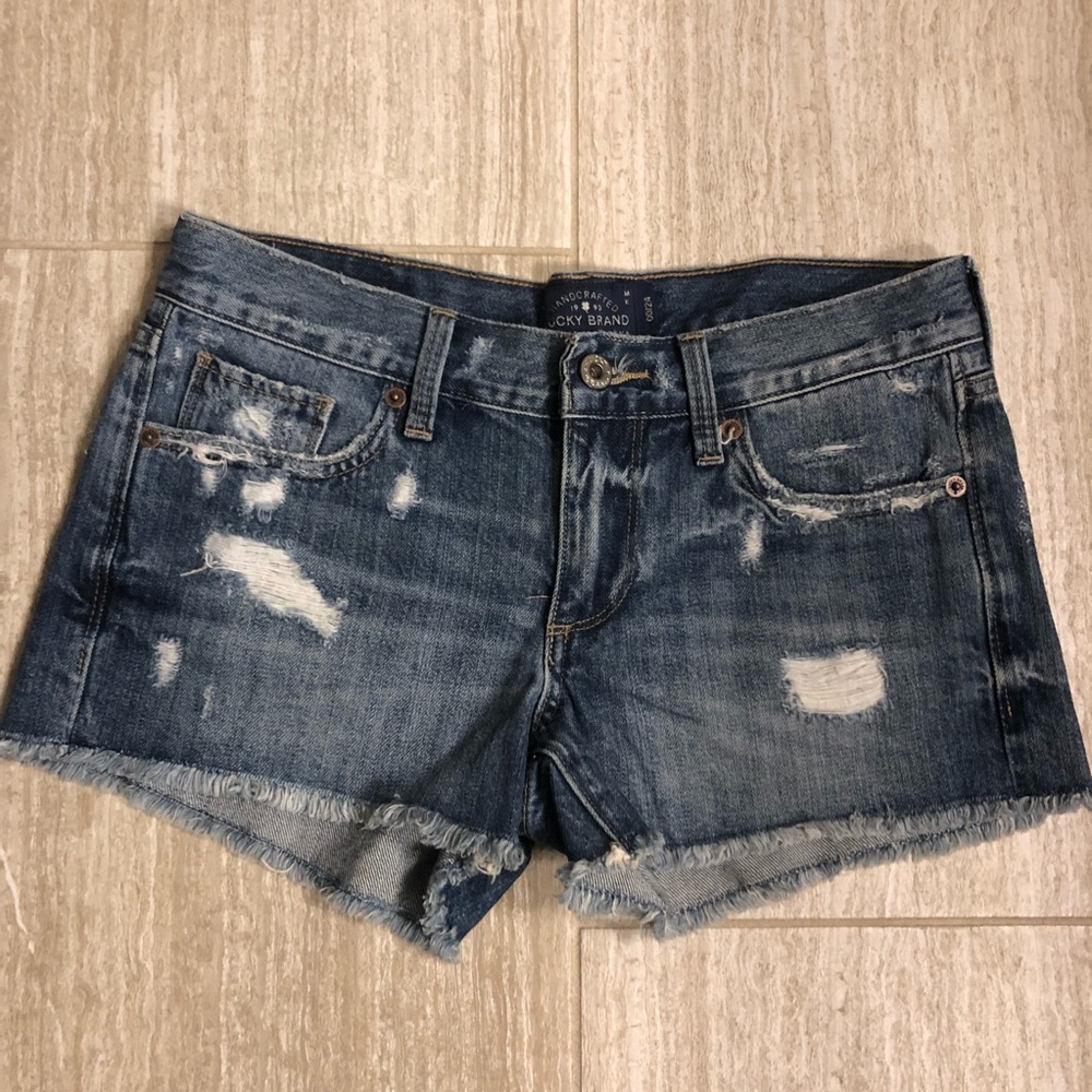 Lucky brand jean shorts